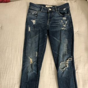 Distressed Jeans
